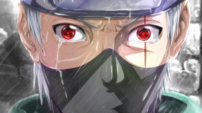 kakashi hatake, mangekyō, mangekyo, sharingan, yeux