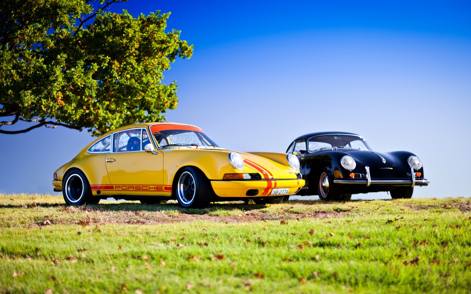 Descargar fondo de pantalla porsche 911, porsche, coche, coche deportivo, amarillo