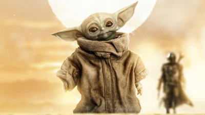 baby yoda, das kind, der mandalorianer, star wars, fernsehserie