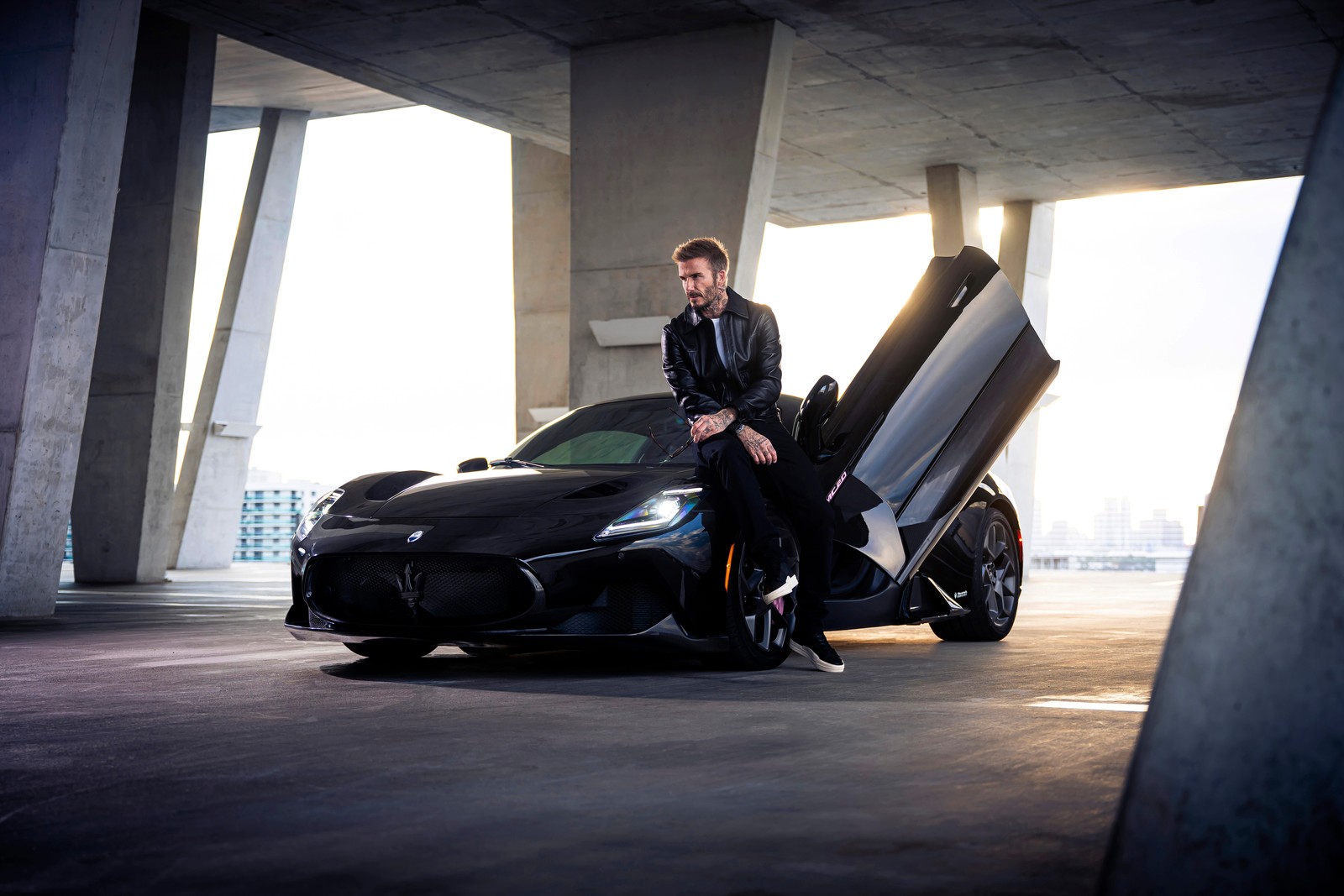 Скачать обои масерати мс20 купе, maserati mc20 coupé, дэвид бекхэм, david beckham, 2021