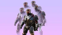 fortnite battle royale, fortnite, video game, visitor volta, skin wallpaper