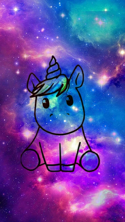 galaxia, unicornio