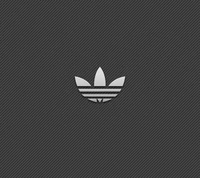 Stilisierte Adidas Originals-Logo auf dunklem Hintergrund