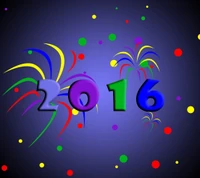 2016, color, new, year wallpaper