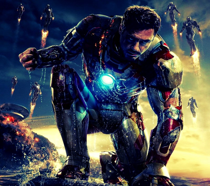 Постер фильма железный человек (фильм, ironman)