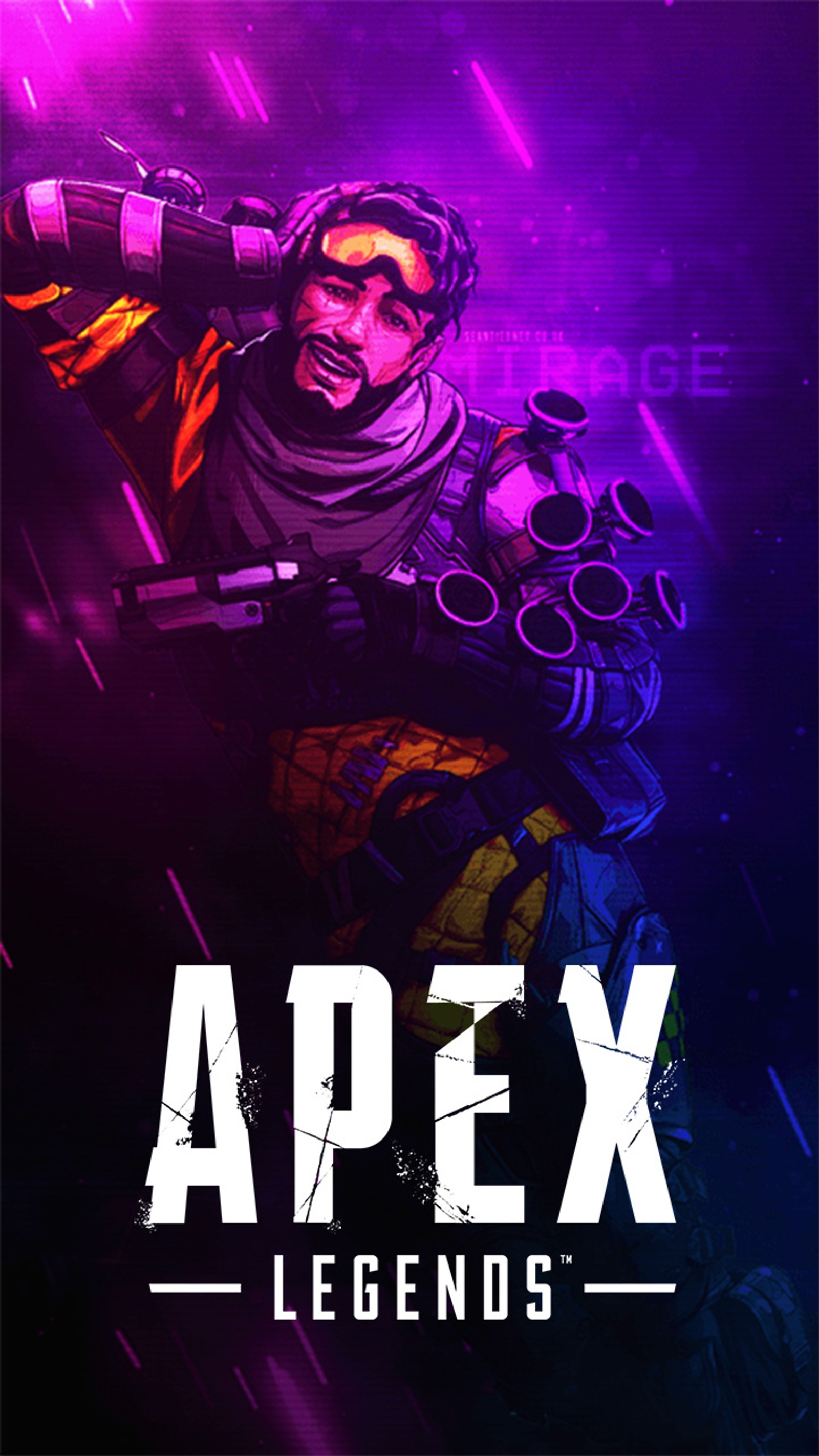 Скачать обои apex legends, ea, мэнпай, manpie, игры