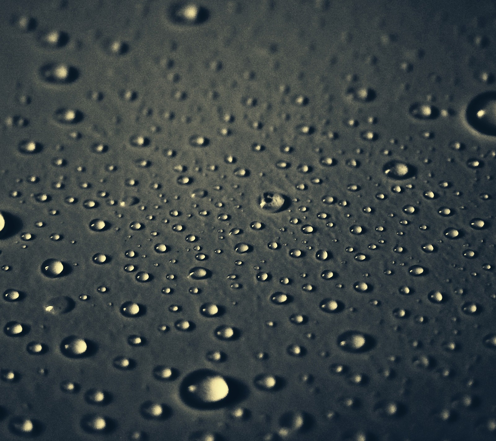 abstract, black, drops Download Wallpaper