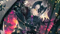 jeanne darc, jeanne d arc, alter, fategrand order, fate grand order