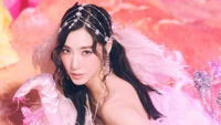 Tiffany Young Radiates Elegance in Cosmic Festa for SNSD's 7th Album "Forever 1