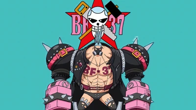 Franky de One Piece : Rouge - un design de personnage audacieux et mécaniquement amélioré