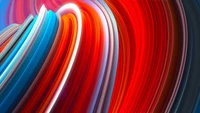 colorful, abstract, spiral, digital art wallpaper