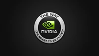 NVIDIA GeForce Logo Emblem: "The Way It's Meant to Be Played