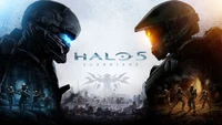 Halo 5: Guardians - Epic Clash of Heroes in Stunning Game Art