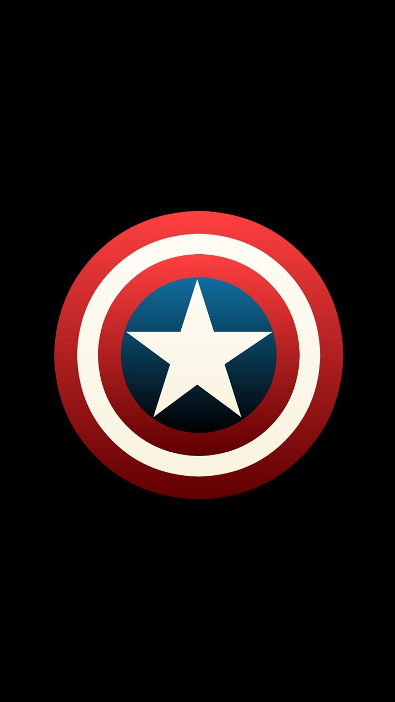 Обои с щитом капитана америка в hd качестве (америка, капитан, капитан америка, captainamerica, captainamerica logo)