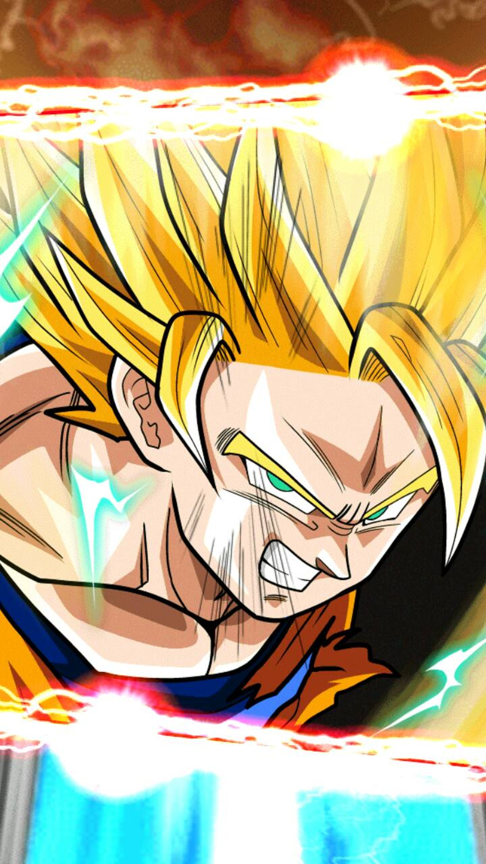 Dragon ball fighter 2 (dokkan battle, dragon ball, goku, son goku, songo)