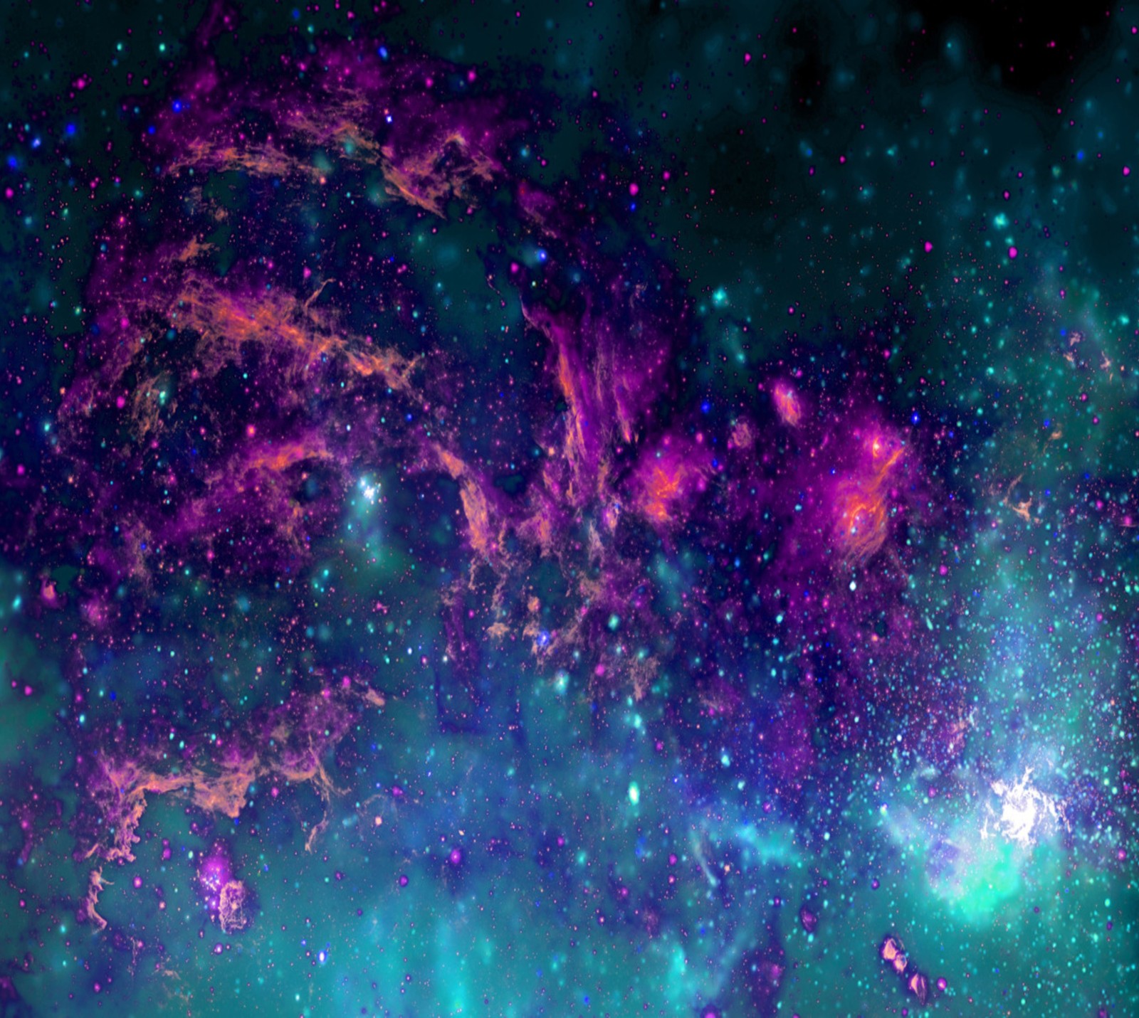 abstract, colorful, galaxy, nature, space wallpaper