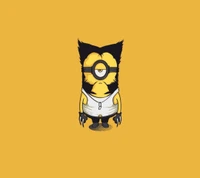 cartoons, minion, wolverine