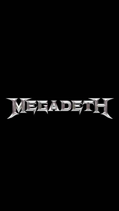 preto, pesado, logotipo, megadeth, metal