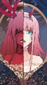 Zero Two: Duality of Innocence and Darkness