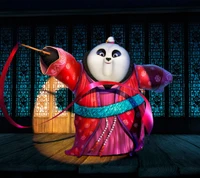 kungu fu panda 3, woman panda