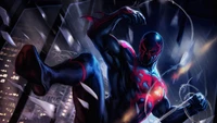 spider man, spider man 2099, marvel comics, superhero, comics wallpaper