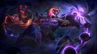 Étoile Sombre Sylas - Art de Splash de League of Legends