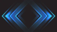 aqua, triangle, rectangle, symmetry, electric blue wallpaper