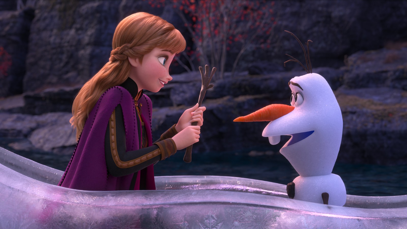 Скачать обои холодное сердце 2, frozen 2, фильм, 2019, анна