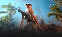 Aventure pleine d'action dans un jeu de survie tropical