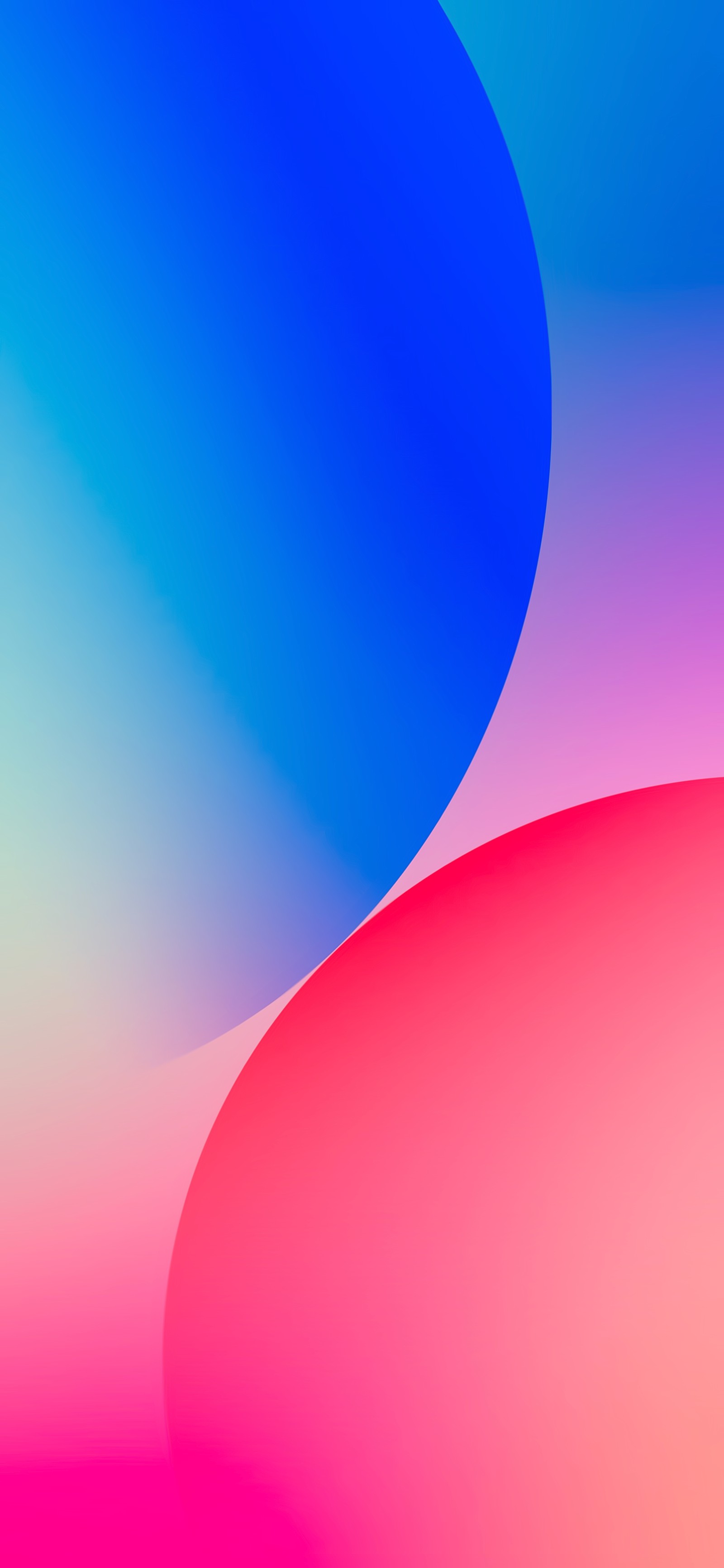 Un primer plano de un fondo colorido con un diseño curvado (ios 16, ios, ios 15, manzanas, colorido)