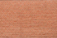 Textured Red Brick Wall with Uniform Pattern