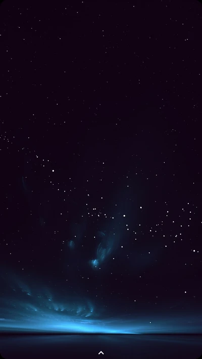 azul, nubes, galaxia, galaxy s8, noche