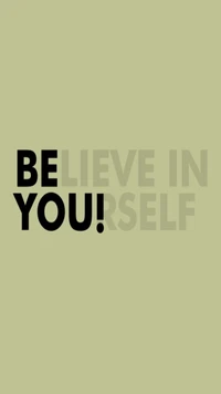 Empowering Wall Art: Believe in Yourself!