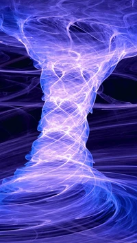 abstract, purple tornado