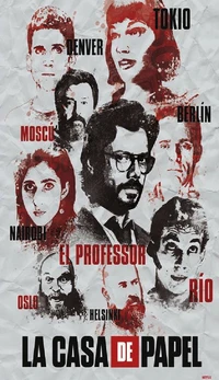 karte, haus, la casa de papel, haus des geldes, la casa di papel