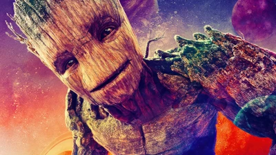 groot, guardians of the galaxy vol 3, film, marvel, 2023