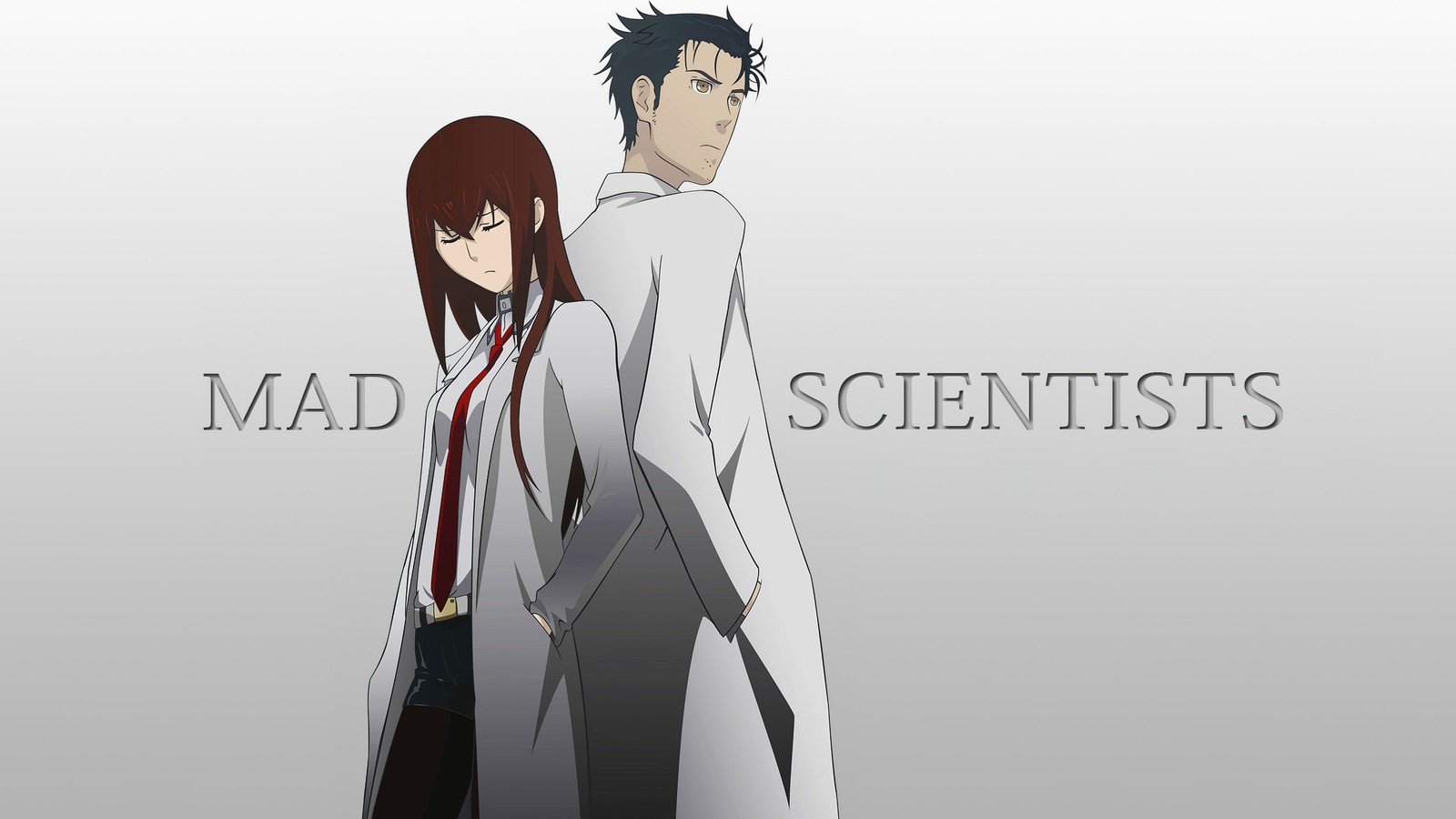 Baixar papel de parede kurisu makise, rintaro okabe, steinsgate, casal de anime, anime