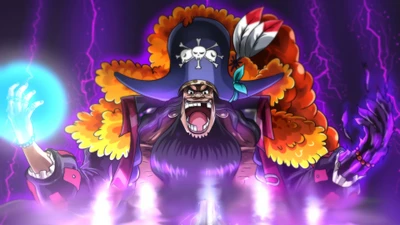 Barba Negra Liberado: O temível pirata de One Piece