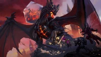 dragon, fantasy, world of warcraft, wow, video game wallpaper