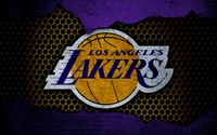 Logo des Los Angeles Lakers - Équipe NBA Fond d'écran 4K