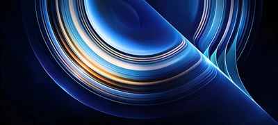 Remolinos abstractos sobre un fondo azul - Fondo de pantalla 4K para Redmi K50 Pro