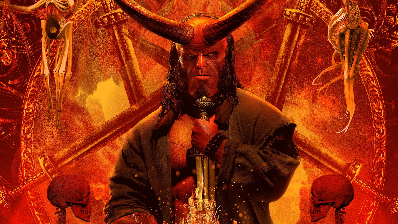 Hellboy, le tueur de démons (pc game, créature surnaturelle, super héros, mythologie, film)