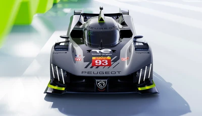 Peugeot 9X8 Prototype : Une Hypercar de Pointe pour Le Mans 2022