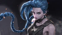 Jinx from Arcane: A Captivating Portrayal of Chaos and Defiance