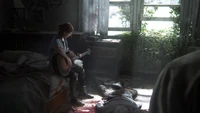 the last of us part 2, the last of us 2, video game, ellie, guitar