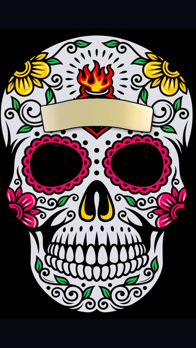 day of the dead, skull