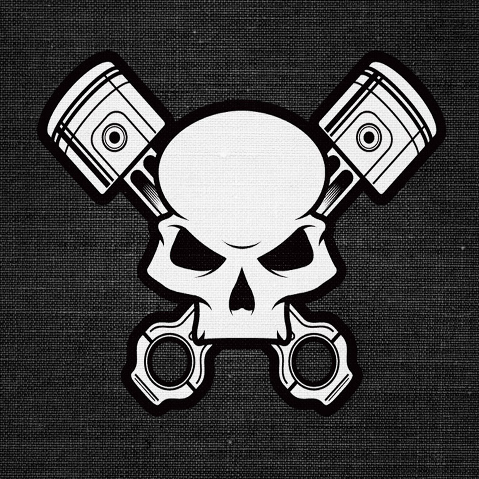 Descargar fondo de pantalla motor, calavera