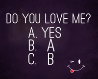 Playful Love Quiz: Do You Love Me?