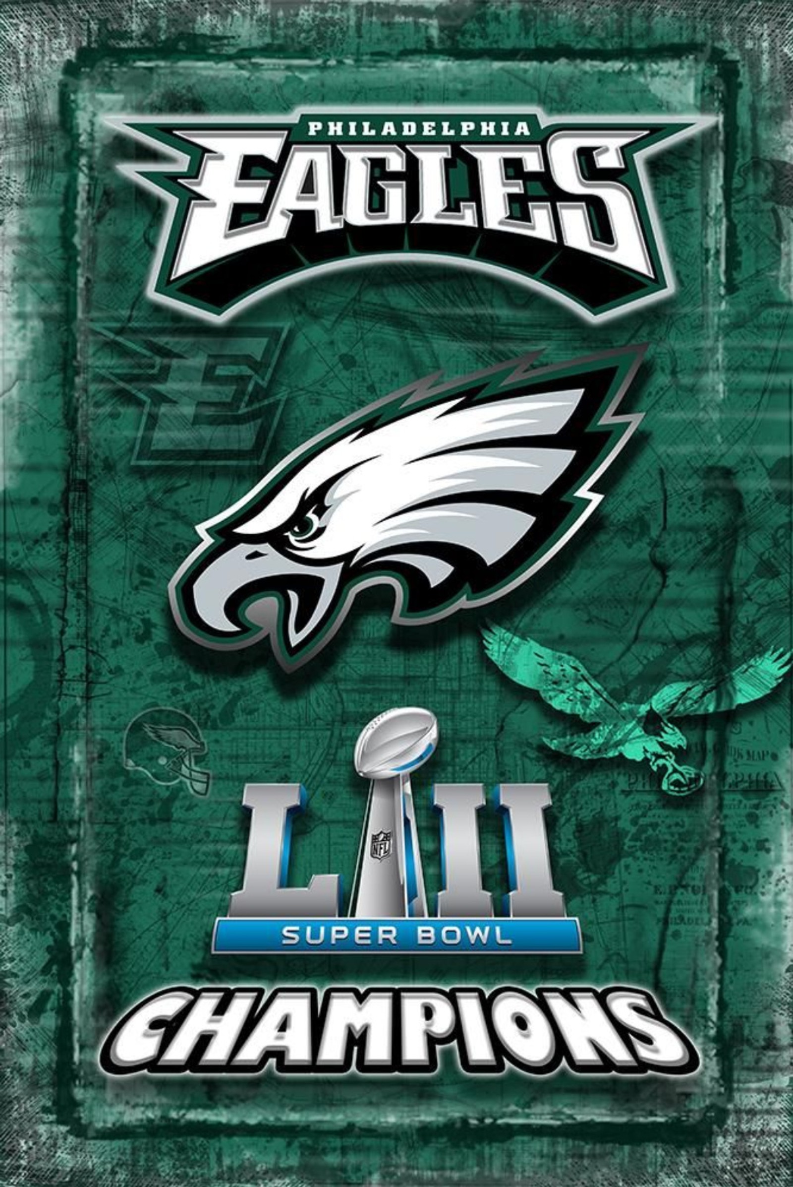 birds, eagles, football, philadelphia, superbowl champs wallpaper