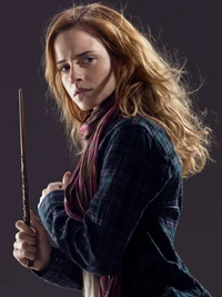 Hermione Granger: The Courageous Witch Ready for Battle